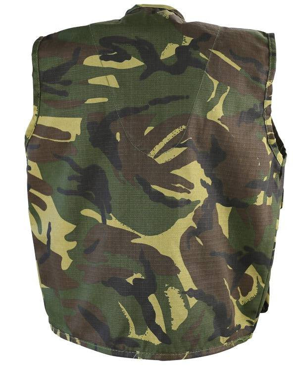 Kombat Kids Tactical Camo Vest – DPM, BTP & BTP Black | 11 Pockets, Ripstop Fabric - Borderland Muff