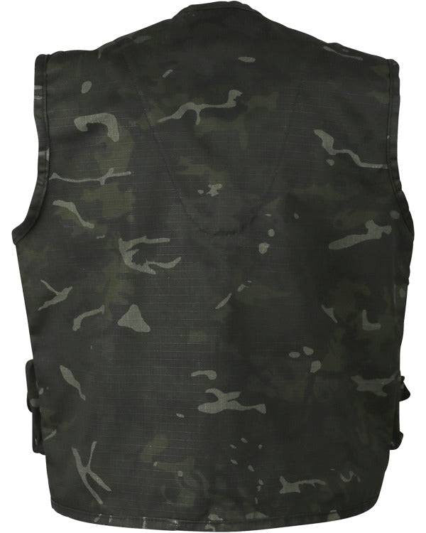 Kombat Kids Tactical Camo Vest – DPM, BTP & BTP Black | 11 Pockets, Ripstop Fabric - Borderland Muff