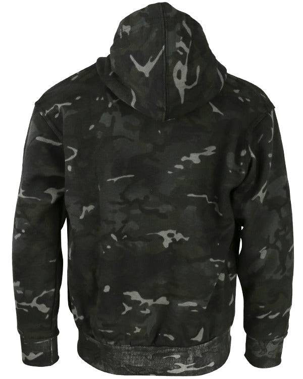 Kombat Kids Camo Hoodie – DPM, BTP & BTP Black | Fleece Lined, Full Zip - Borderland Muff
