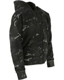 Kombat Kids Camo Hoodie – DPM, BTP & BTP Black | Fleece Lined, Full Zip - Borderland Muff