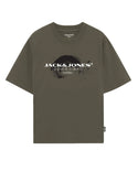 Jack & Jones JCOCONDOR Men’s Crew Neck T-Shirt – Regular Fit Better Cotton - Borderland Muff