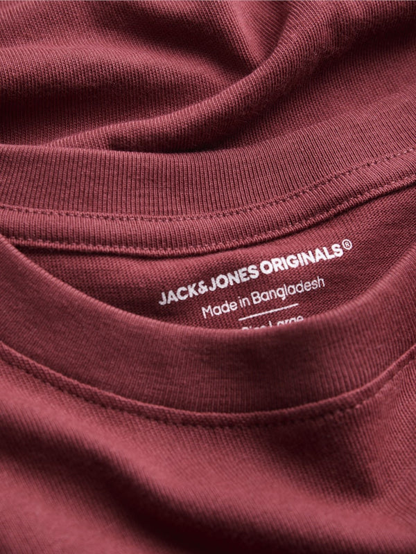 Jack & Jones JORYORK Men’s Crew Neck T-Shirt – Regular Fit Cotton Tee - Borderland Muff