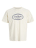 Jack & Jones JORYORK Men’s Crew Neck T-Shirt – Regular Fit Cotton Tee - Borderland Muff