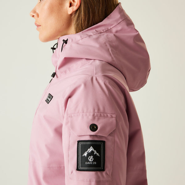 Dare 2b Women’s Ski Life Jacket – ARED 30/30 Waterproof Recycled - Borderland Muff
