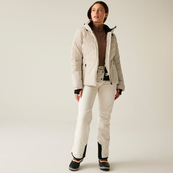 Dare 2b Women’s Gliding Waterproof Ski Jacket – ARED 10/10 Recycled, Insulated - Borderland Muff