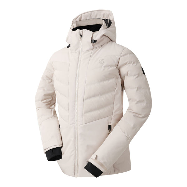 Dare 2b Women’s Gliding Waterproof Ski Jacket – ARED 10/10 Recycled, Insulated - Borderland Muff