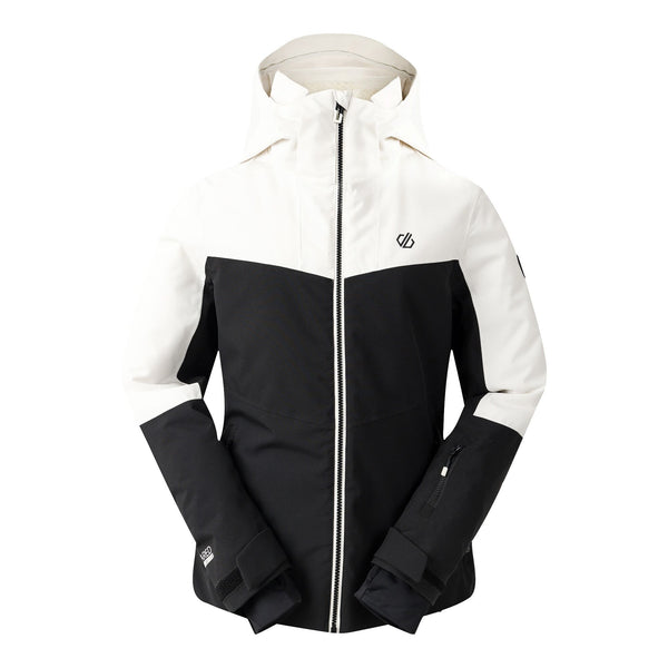 Dare 2b Women’s Iced Waterproof Ski Jacket – ARED 30/30 Recycled, Insulated - Borderland Muff