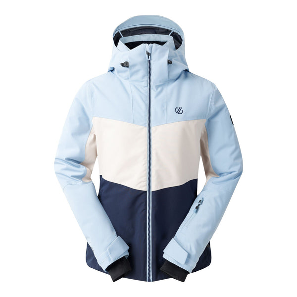 Dare 2b Women’s Iced Waterproof Ski Jacket – ARED 30/30 Recycled, Insulated - Borderland Muff