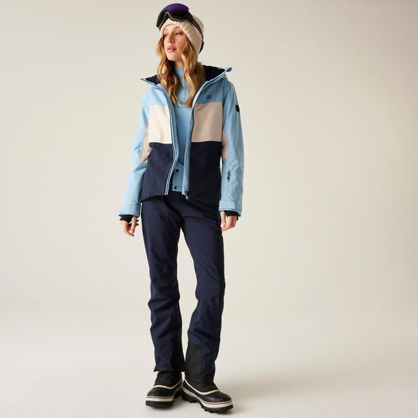 Dare 2b Women’s Iced Waterproof Ski Jacket – ARED 30/30 Recycled, Insulated - Borderland Muff