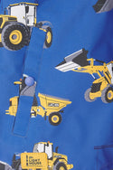 Kids Lighthouse Finlay Waterproof Jacket | JCB & Farming Print - Borderland Muff