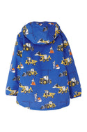 Kids Lighthouse Finlay Waterproof Jacket | JCB & Farming Print - Borderland Muff
