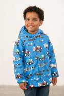 Kids Lighthouse Finlay Waterproof Jacket | JCB & Farming Print - Borderland Muff