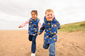 Kids Lighthouse Alex Waterproof Padded Bodywarmer | JCB Print - Borderland Muff