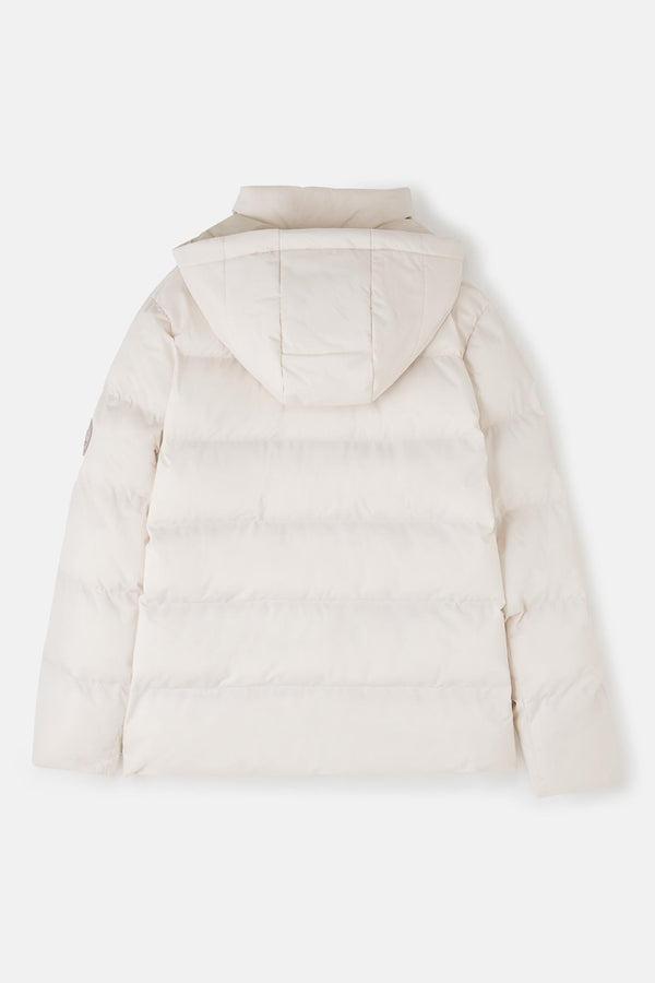 Ladies Lighthouse Margot Short Padded Jacket | Sage, Navy & Cream - Borderland Muff