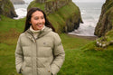 Ladies Lighthouse Savannah Long Padded Coat | Pine, Brushwood & Cocoa - Borderland Muff