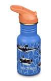 Klean Kanteen Kids Classic 355ml Water Bottle – Leakproof Flip Cap, BPA-Free Stainless Steel - Borderland Muff