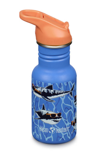Klean Kanteen Kids Classic 355ml Water Bottle – Leakproof Flip Cap, BPA-Free Stainless Steel - Borderland Muff