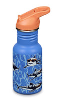 Klean Kanteen Kids Classic 355ml Water Bottle – Leakproof Flip Cap, BPA-Free Stainless Steel - Borderland Muff