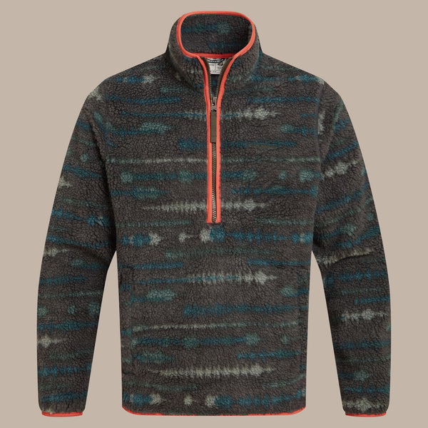Craghoppers Men’s Rawthey Half Zip Fleece – National Trust Edition, Recycled Borg Fabric