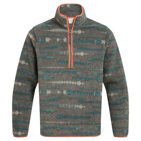 Craghoppers Men’s Rawthey Half Zip Fleece – National Trust Edition, Recycled Borg Fabric