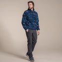 Craghoppers Men’s Rawthey Half Zip Fleece – National Trust Edition, Recycled Borg Fabric