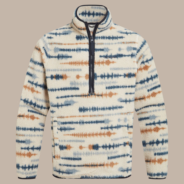 Craghoppers Men’s Rawthey Half Zip Fleece – National Trust Edition, Recycled Borg Fabric
