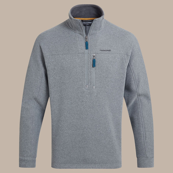 Craghoppers Torney III Men’s Half Zip Fleece – Warm Knitlook Layer