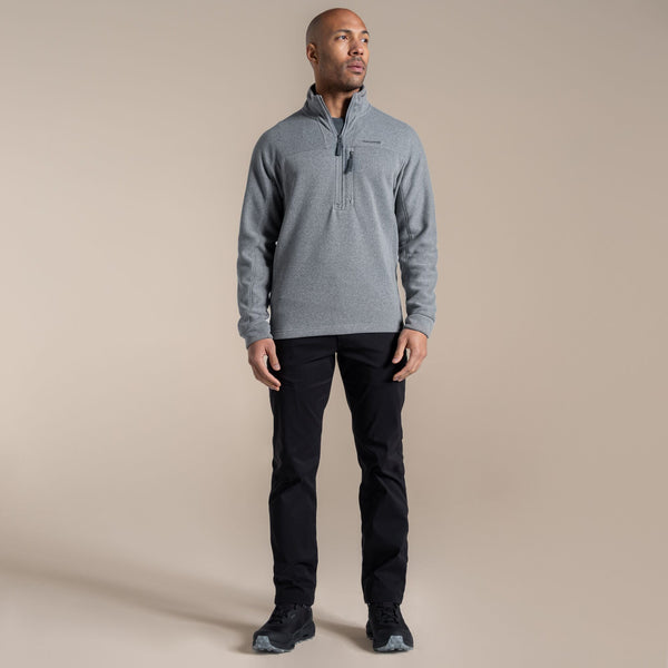 Craghoppers Torney III Men’s Half Zip Fleece – Warm Knitlook Layer