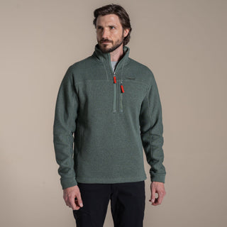 Craghoppers Torney III Men’s Half Zip Fleece – Warm Knitlook Layer
