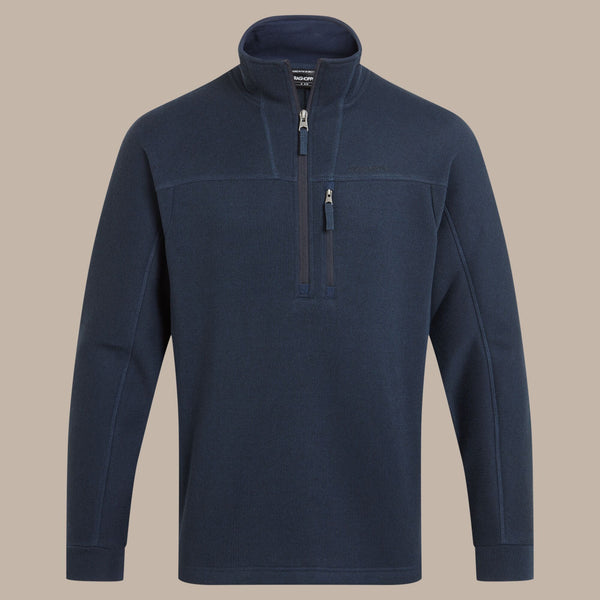 Craghoppers Torney III Men’s Half Zip Fleece – Warm Knitlook Layer
