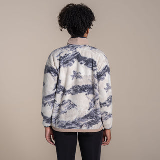 Craghoppers Women’s Grange Half Zip Fleece – Ecru Print CWA415