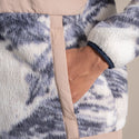 Craghoppers Women’s Grange Half Zip Fleece – Ecru Print CWA415