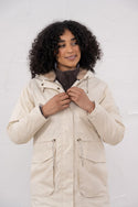 Lighthouse Isobel 3/4 Length Waterproof Jacket – Faux Fur Lined – Women's Coat