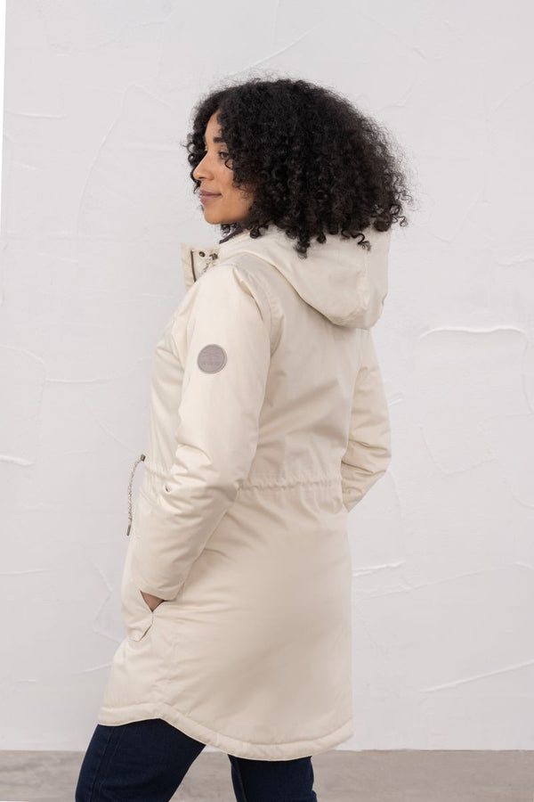 Lighthouse Isobel 3/4 Length Waterproof Jacket – Faux Fur Lined – Women's Coat
