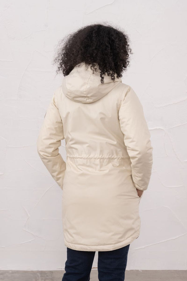 Lighthouse Isobel 3/4 Length Waterproof Jacket – Faux Fur Lined – Women's Coat