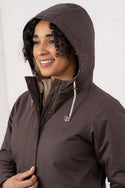 Lighthouse Isobel 3/4 Length Waterproof Jacket – Faux Fur Lined – Women's Coat