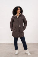 Lighthouse Isobel 3/4 Length Waterproof Jacket – Faux Fur Lined – Women's Coat