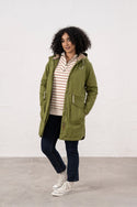Lighthouse Isobel 3/4 Length Waterproof Jacket – Faux Fur Lined – Women's Coat