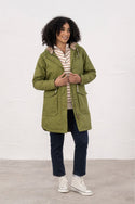 Lighthouse Isobel 3/4 Length Waterproof Jacket – Faux Fur Lined – Women's Coat