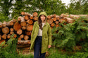 Lighthouse Isobel 3/4 Length Waterproof Jacket – Faux Fur Lined – Women's Coat