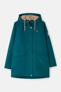Lighthouse Scarlet Ladies Waterproof Coat – Faux Fur Lined, Breathable Mid-Hip Jacket