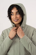 Lighthouse Scarlet Ladies Waterproof Coat – Faux Fur Lined, Breathable Mid-Hip Jacket