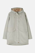Lighthouse Scarlet Ladies Waterproof Coat – Faux Fur Lined, Breathable Mid-Hip Jacket