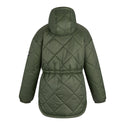 Regatta Women’s Ivey Quilted Jacket Khaki Green & Navy | Borderland Muff