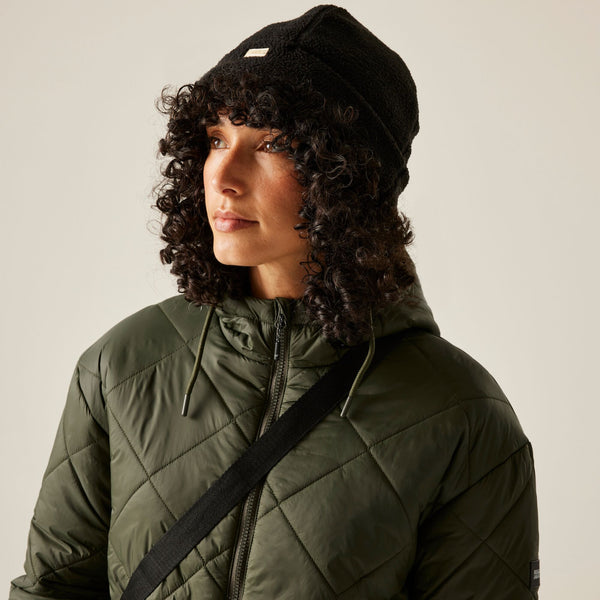 Regatta Women’s Ivey Quilted Jacket Khaki Green & Navy | Borderland Muff