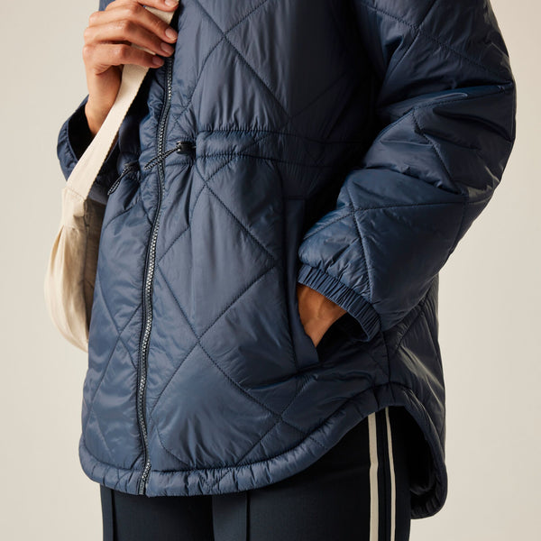 Regatta Women’s Ivey Quilted Jacket Khaki Green & Navy | Borderland Muff