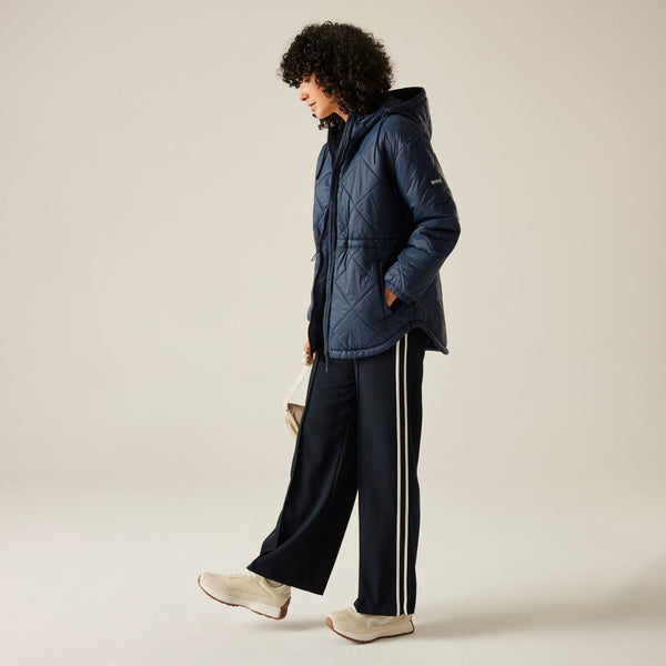 Regatta Women’s Ivey Quilted Jacket Khaki Green & Navy | Borderland Muff