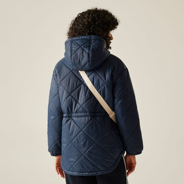 Regatta Women’s Ivey Quilted Jacket Khaki Green & Navy | Borderland Muff