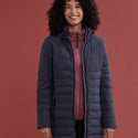 Regatta Women’s Andria Padded Jacket Seal Grey & Dark Pimento | Borderland Muff