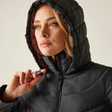 Regatta Women’s Andria Padded Jacket Seal Grey & Dark Pimento | Borderland Muff